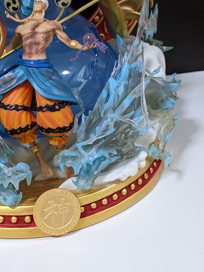 ワンピース エネル 雷神形態 フィギュア 高さ35㎝ 塗装済み 完成品