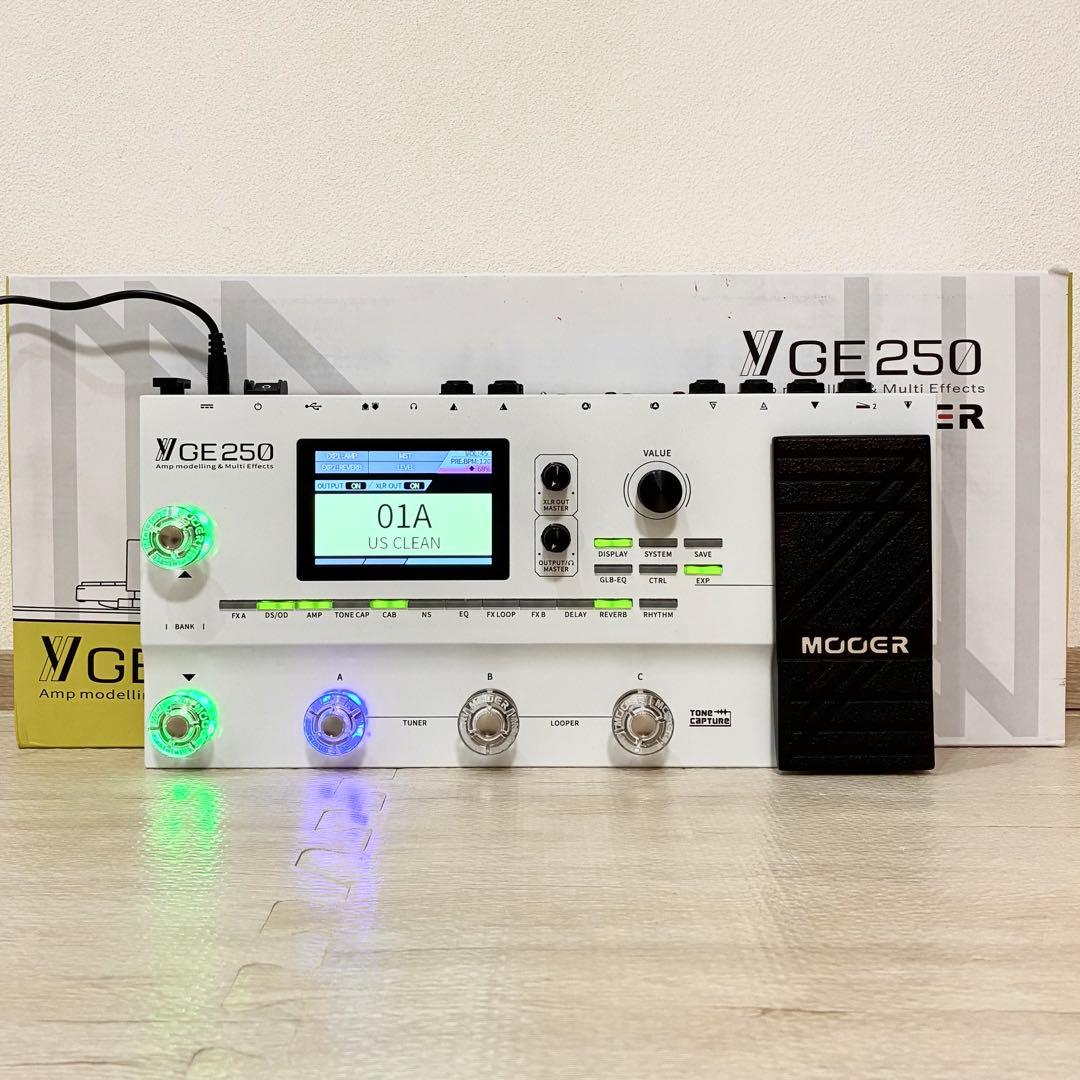 Mooer GE250 高性能マルチエフェクター 美品