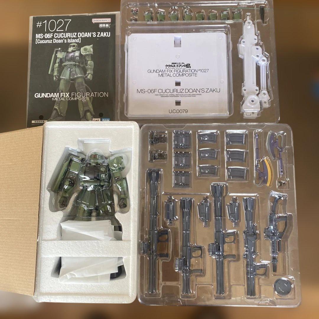 メタルコンポジット　ククルスドアンの島　ドアンザク、ガンダム、ジム3体セット