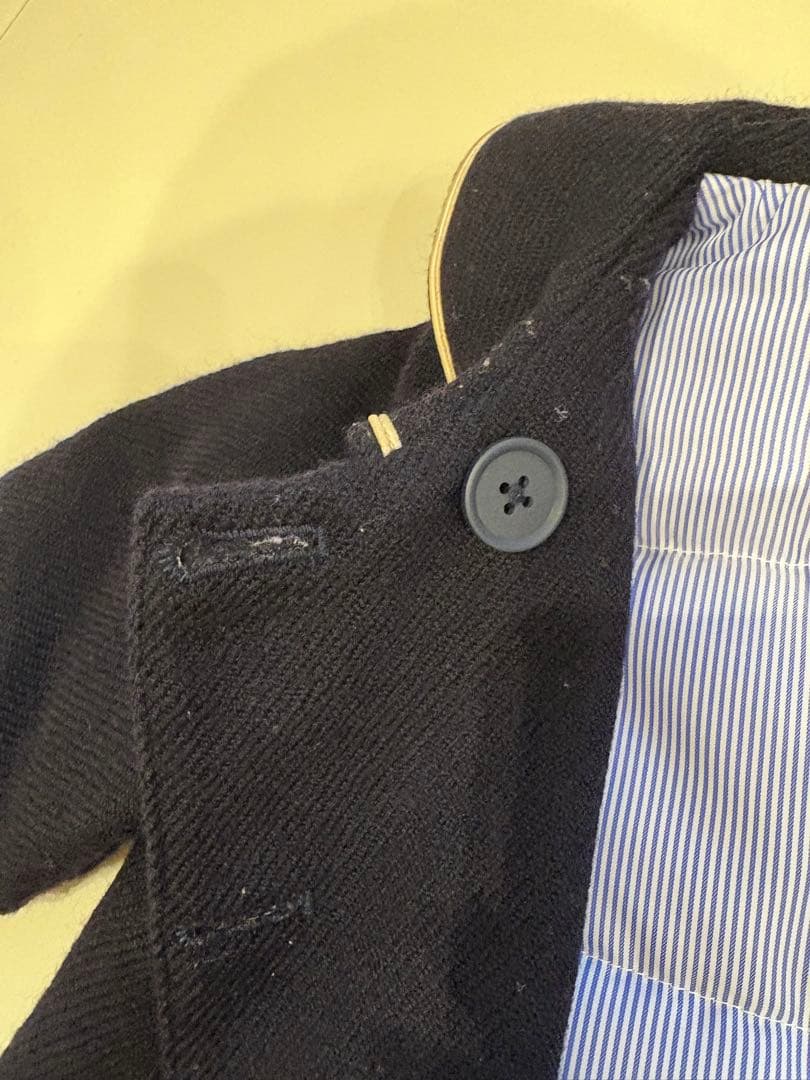 familiar セーラーウールコート