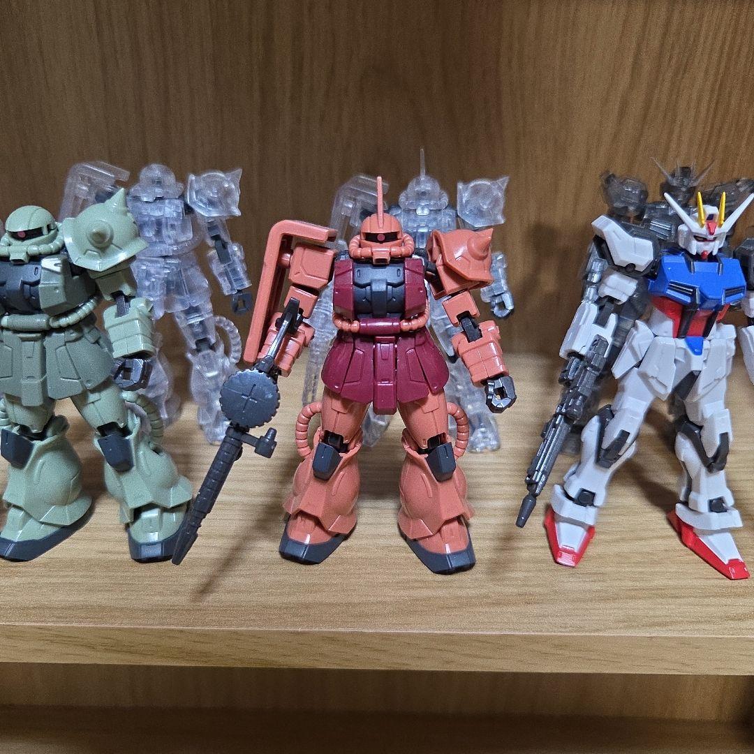 カプセルアクションガンダム カラーVer. クリアVer. 全14種セット