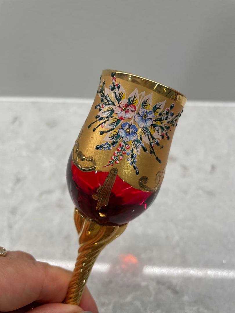 希少 k24皇室用ベネチアングラスの通販はau PAY マーケット - 輸入雑貨