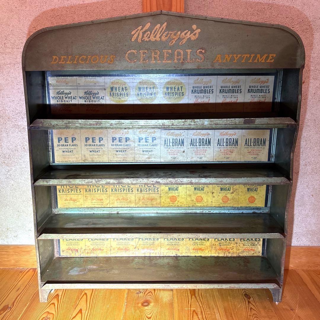 ビンテージビックライターストアディスプレイショーケースシェルフアメトイ