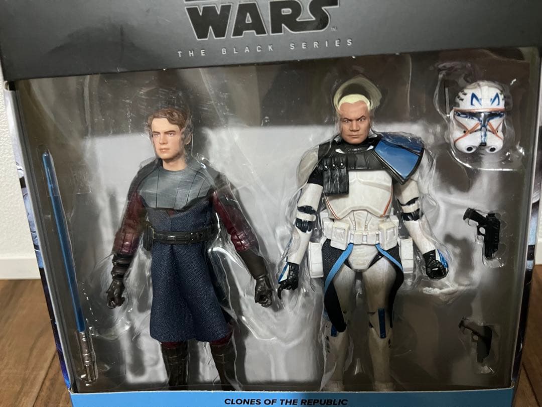 未開封　スターウォーズ　ブラックシリーズ　アナキンとキャプテンレックス