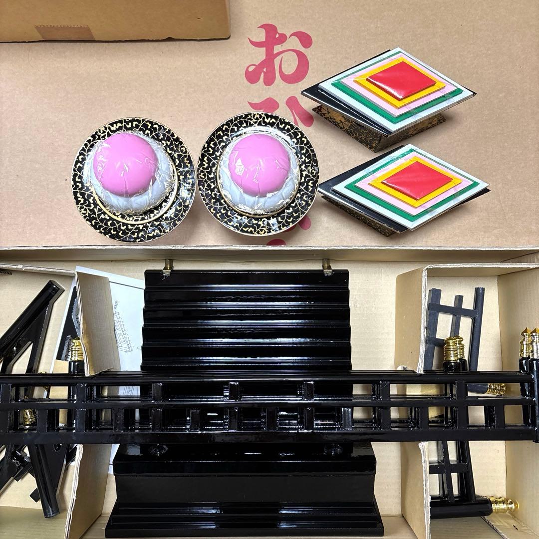 【まこちゃんさん専用】東玉作 「王朝絵巻」 大宮人飾り 七段飾り 内閣総理大臣賞