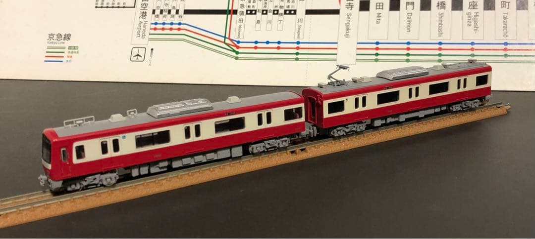 管理番号1584 Nゲージ 京急新1000形 宮沢模型 赤い電車製4