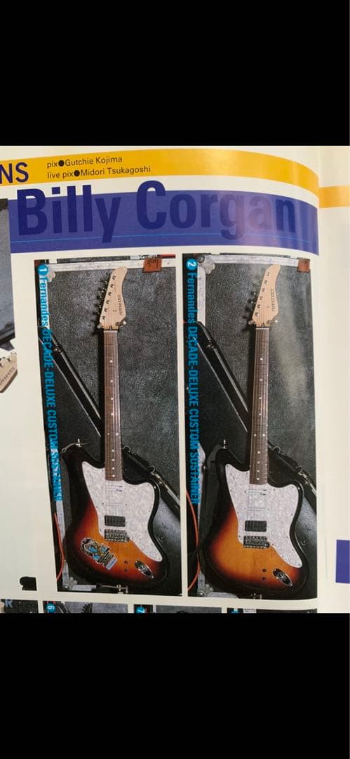 フェルナンデス★希少ギター★スマッシングパンプキンズ★ギターJG65s