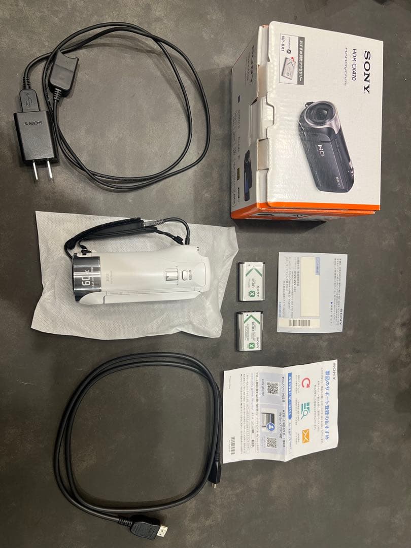 【中古】SONY HDR-CX470 2021年製
