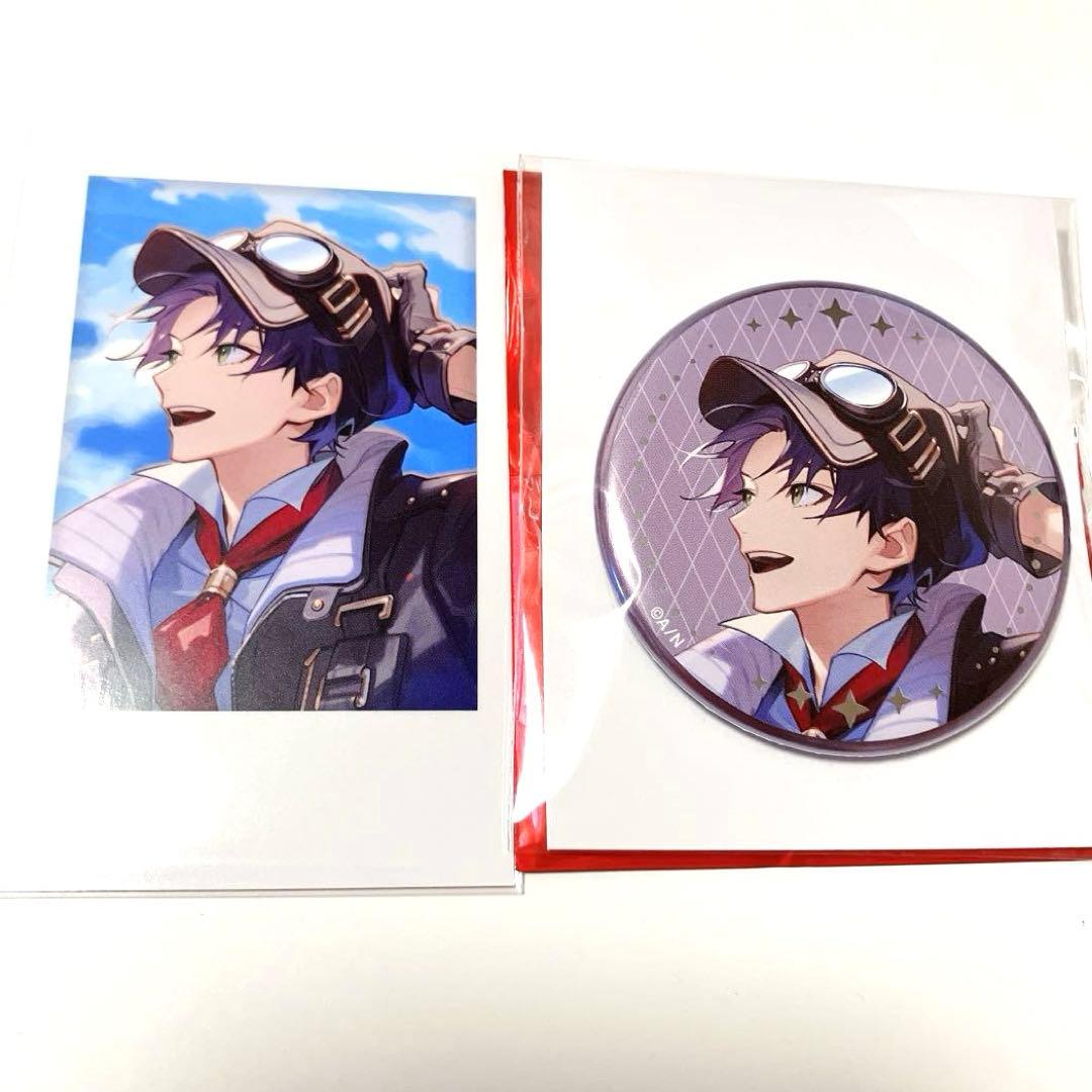 叢雲カゲツ 叢雲カゲツ 誕生日グッズ チェキ 缶バッジセット 誕生日