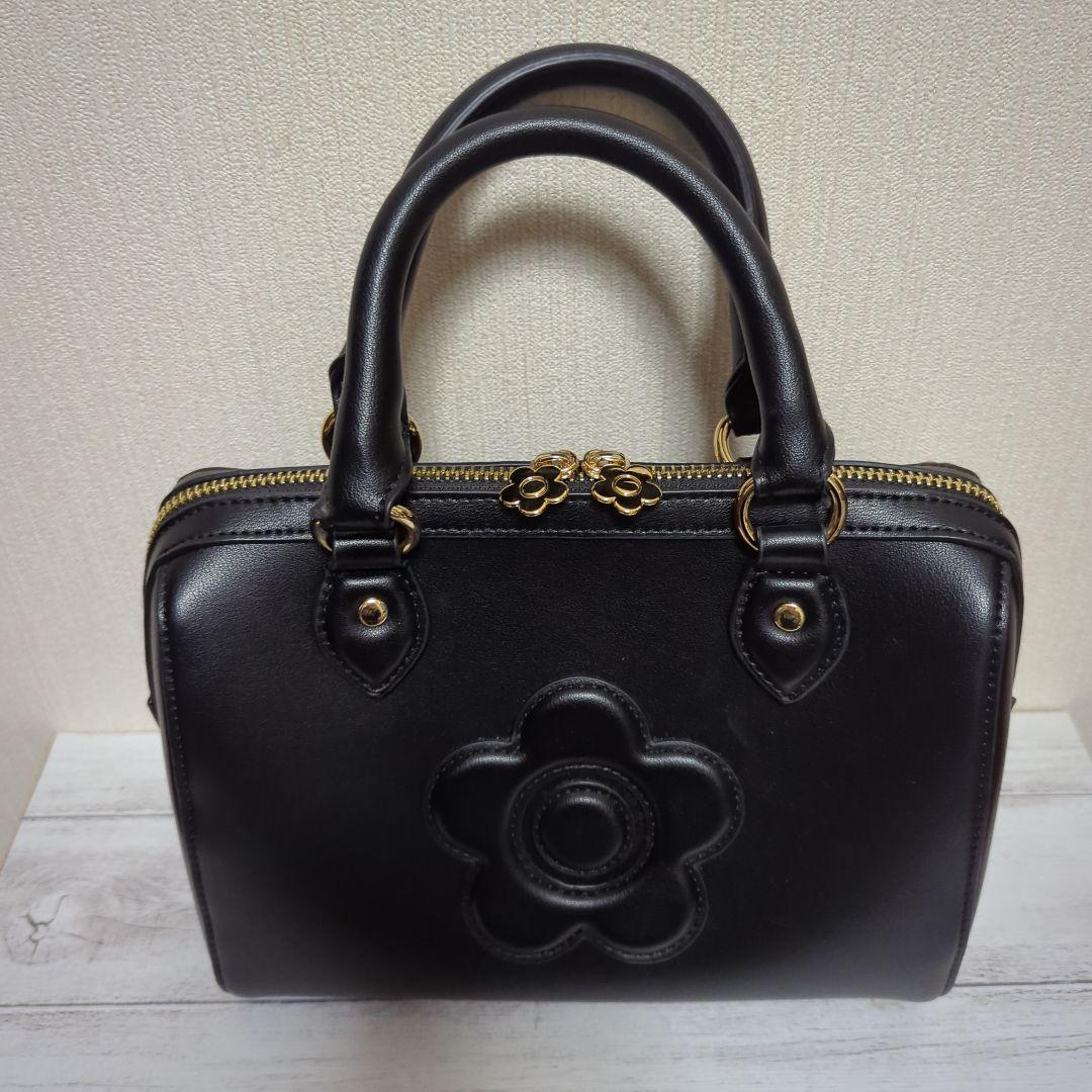 まゆみ様　トート•ショルダーバッグ　黒