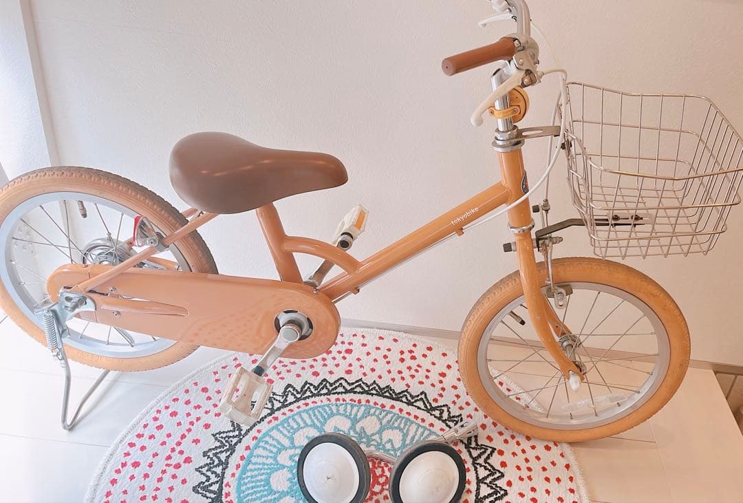 ！値下げ！little tokyobike 16㌅　補助輪付き ※直接お渡し希望
