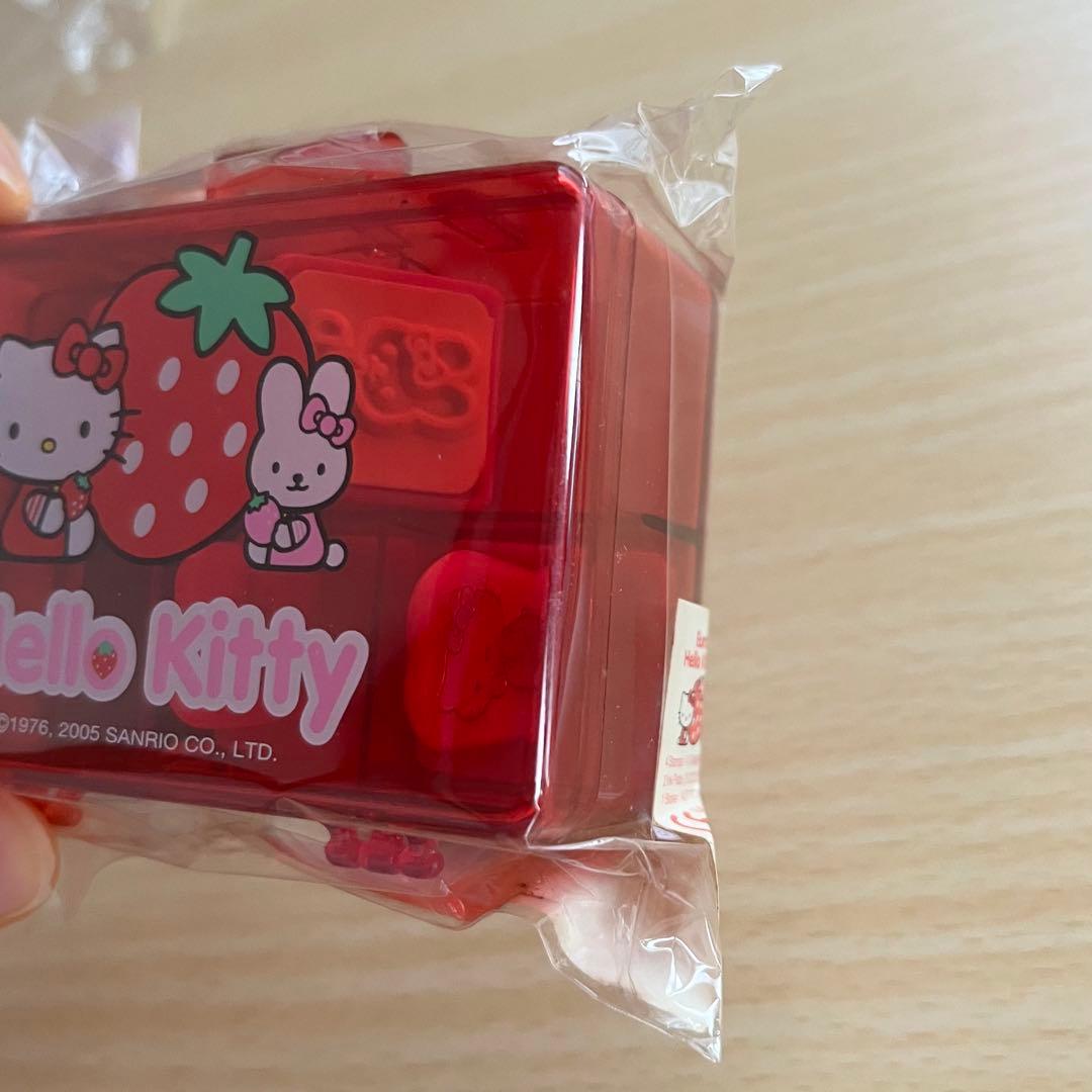 【新品！超激レア！】平成レトロ！ハローキティ スタンプセット シール