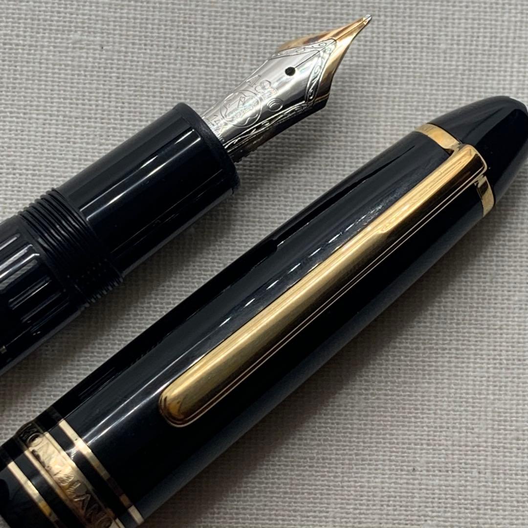 【希少】モンブラン　マイスターシュテュック　146 中白　エボ芯　14K M