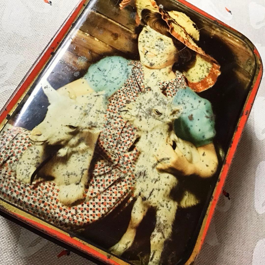 お菓子缶 空き缶 缶 レトロ 送料無料☆最終価格☆ - メルカリ