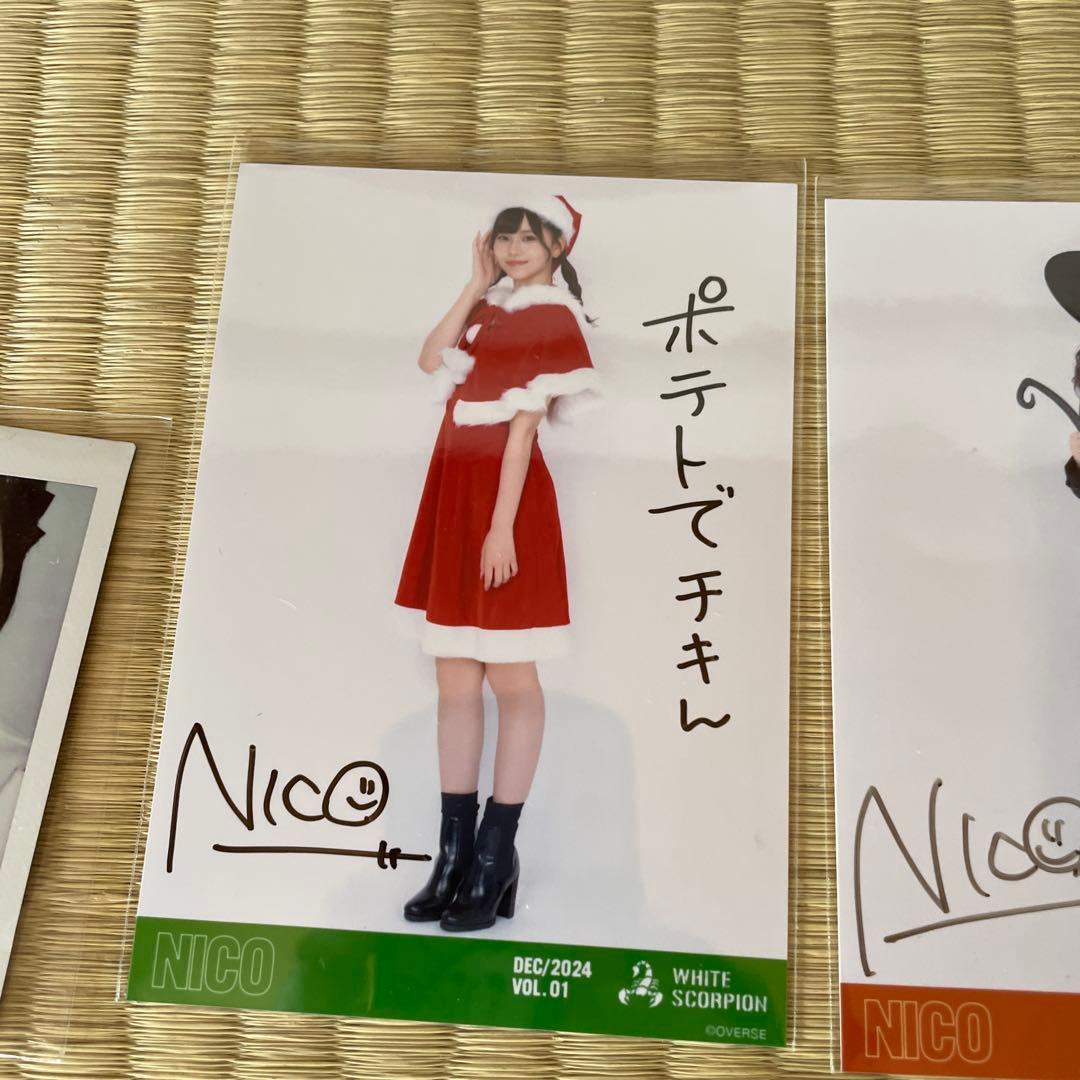 WHITE SCORPION NICO サイン入り写真セット 1 - メルカリ