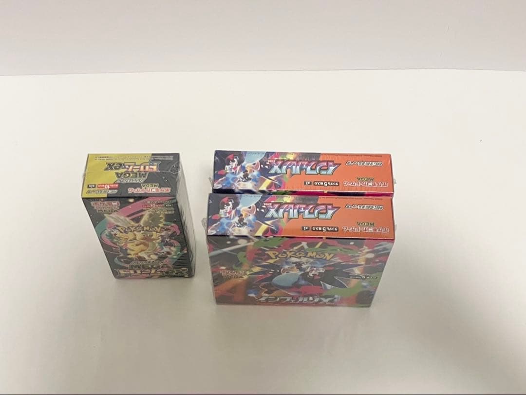 ポケモンカード インフェルノX MEGAドリームex シュリンク付き 3BOX