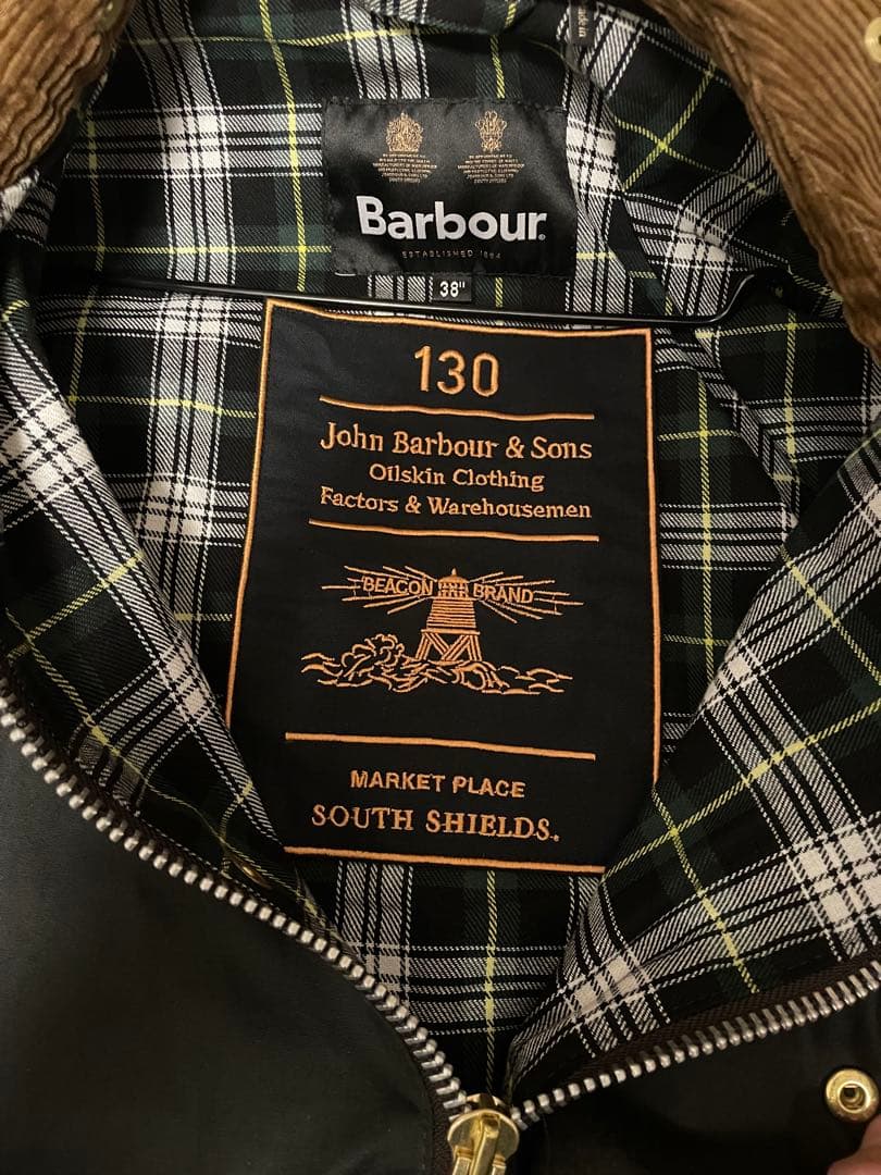 Barbour 130周年記念モデルTRANSPORT WAX JACKET