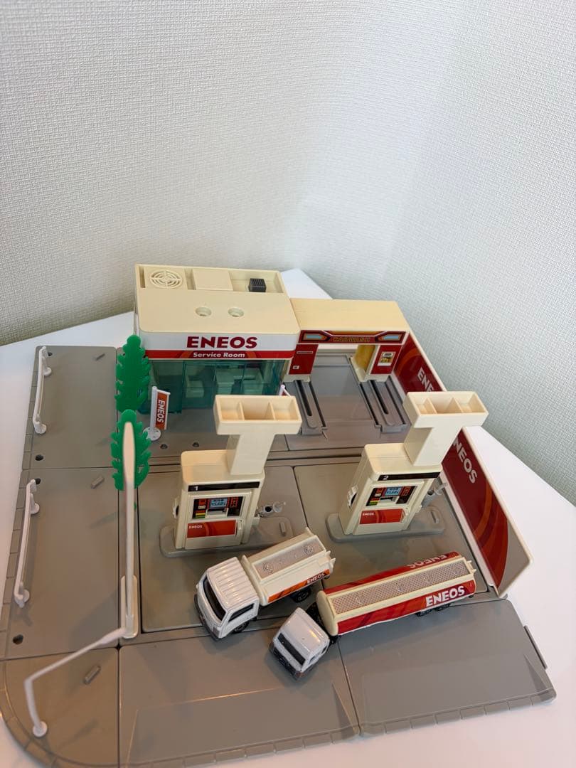 トミカタウンセット 消防署、ENEOS 、コンビニその他5種まとめ売り