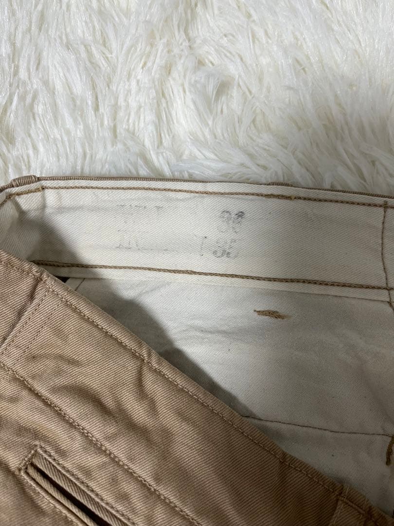 40's U.S.ARMY M41 対戦モデル　チノパン　メタルボタン