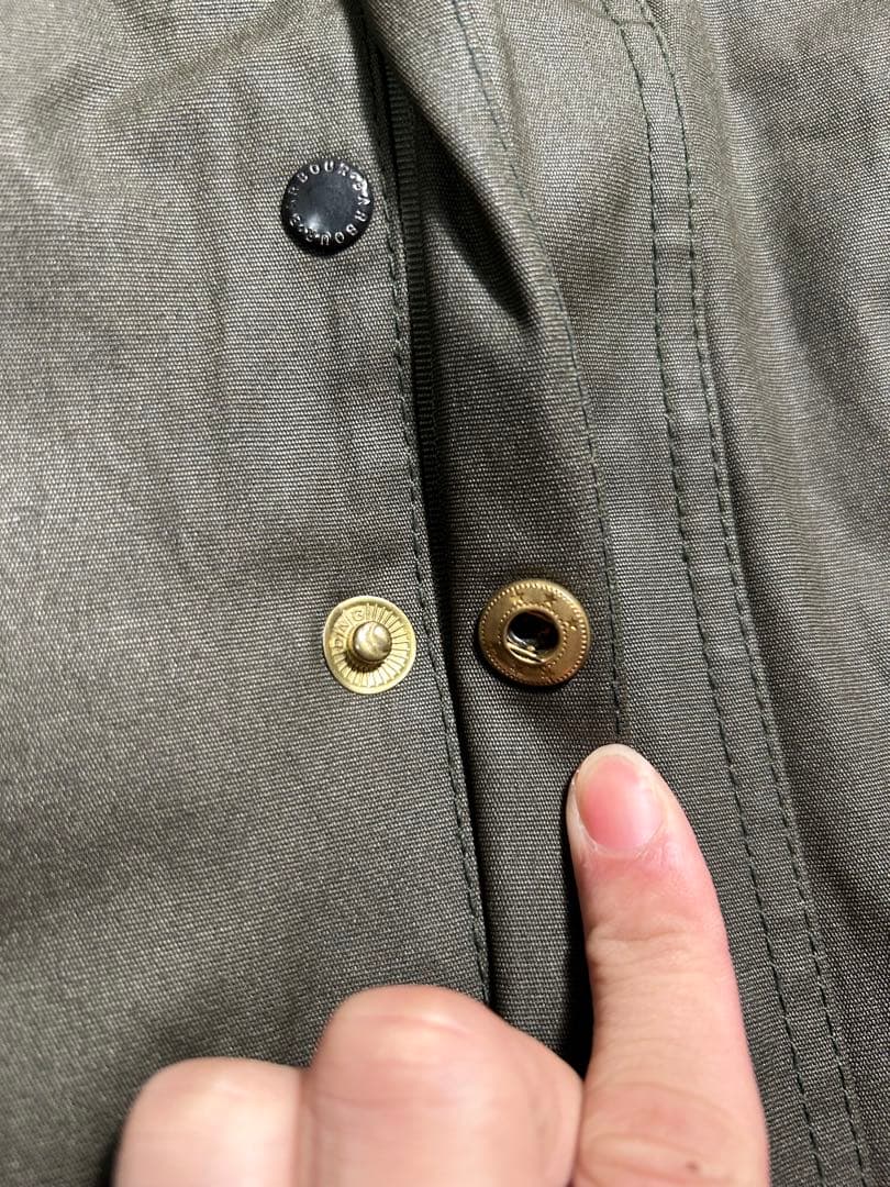 ア*ン様 バブアー　ビデイル　3ワラント　オイルドジャケット　46