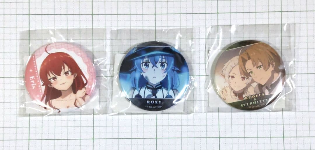 無職転生Ⅱ DMM スクラッチ 缶バッジ コンプリート 全9種