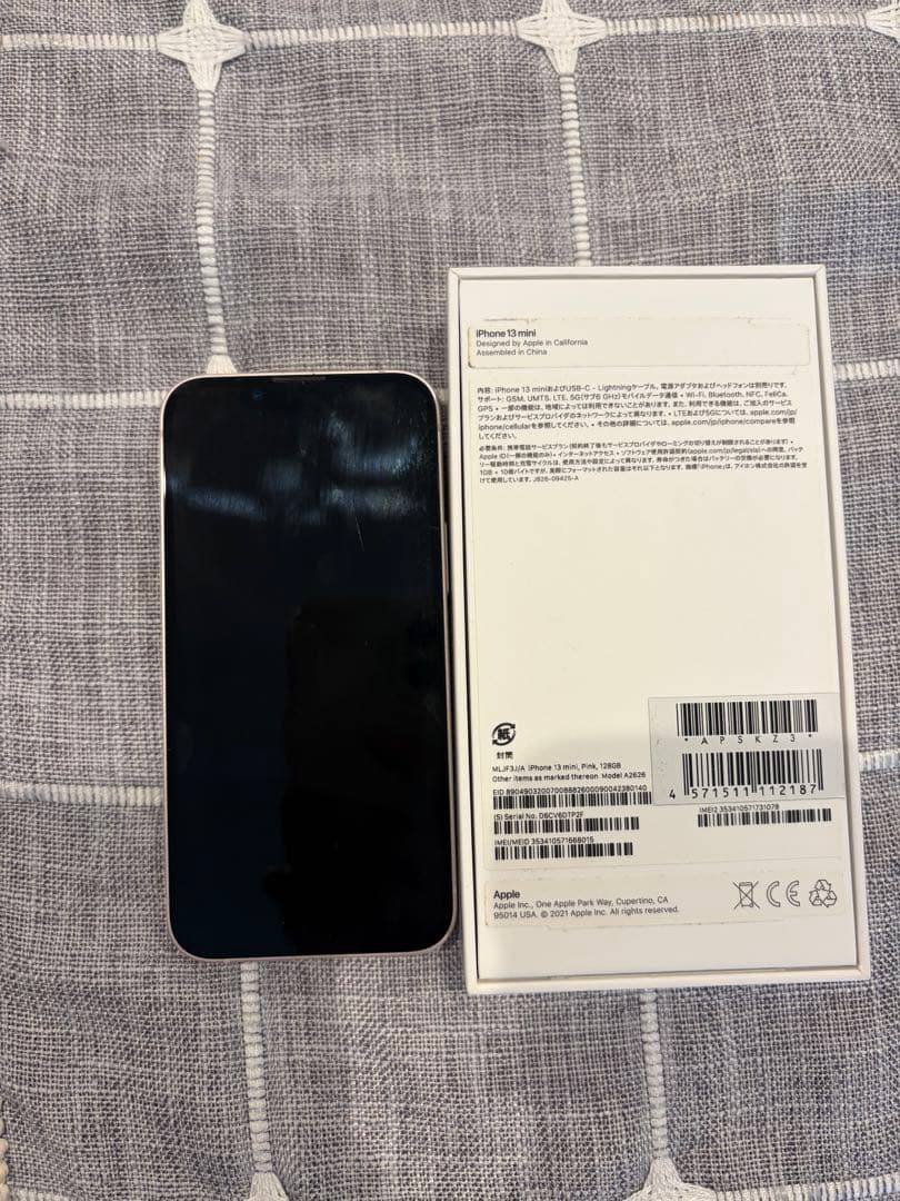 iPhone13mini 128GBピンク　本体　ジャンク品