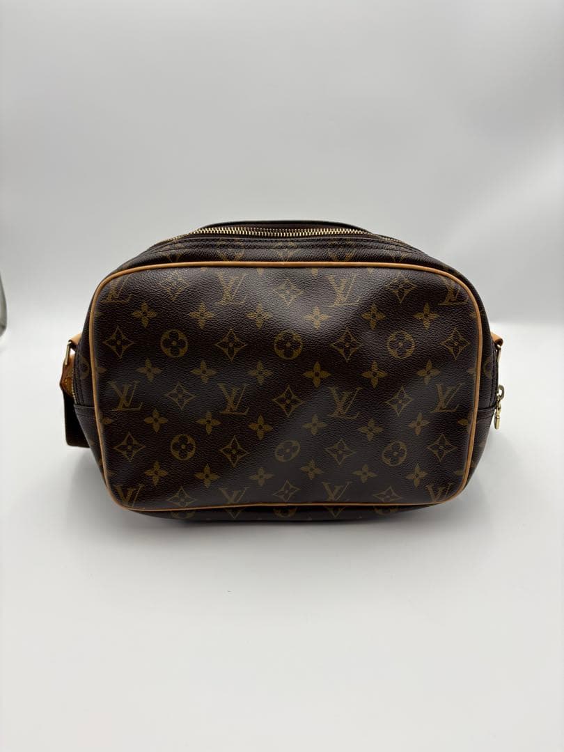 【華】Louis Vuittonモノグラム ショルダーバッグ リポーター