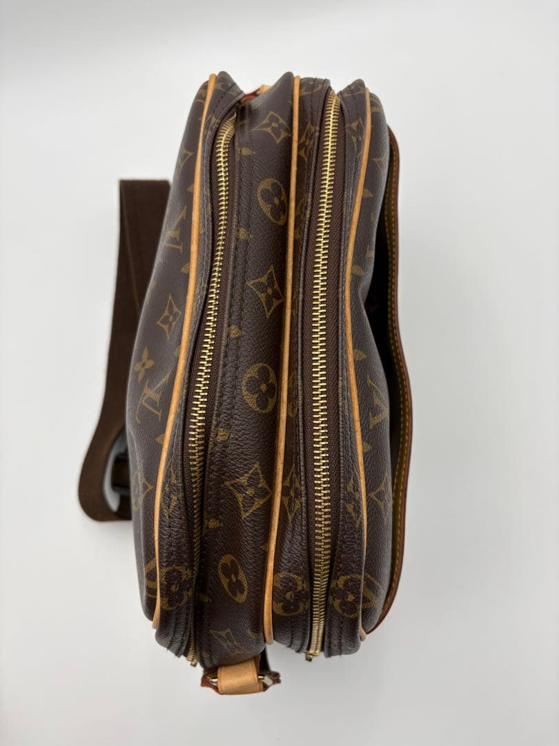 【華】Louis Vuittonモノグラム ショルダーバッグ リポーター