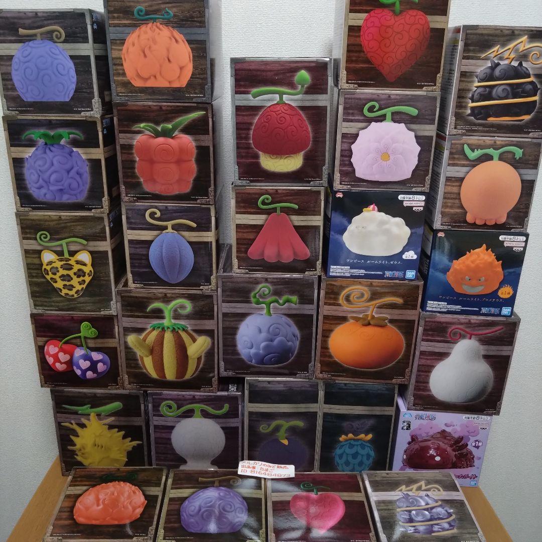 被りなし】ワンピース 悪魔の実 ルームライト 全種 フルコンプリート