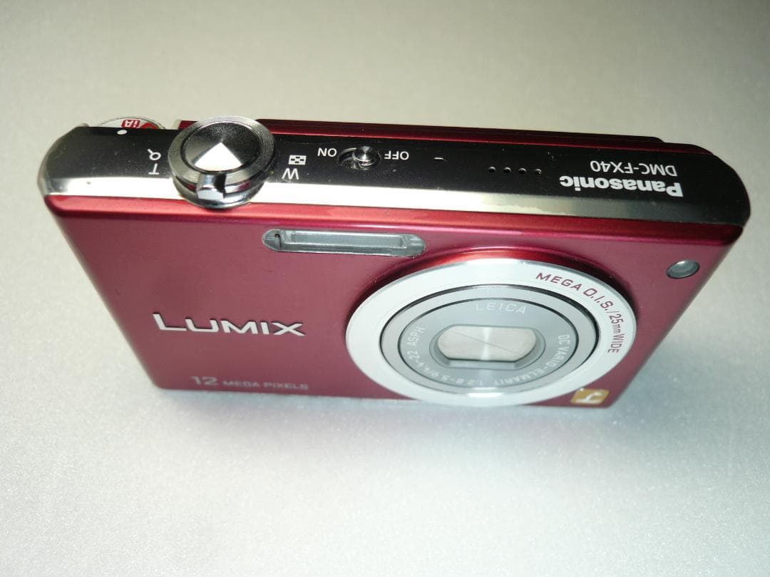 LUMIX☆DMC-FX40⭕️安心実働品⚠️必読有☆5倍ズーム☆