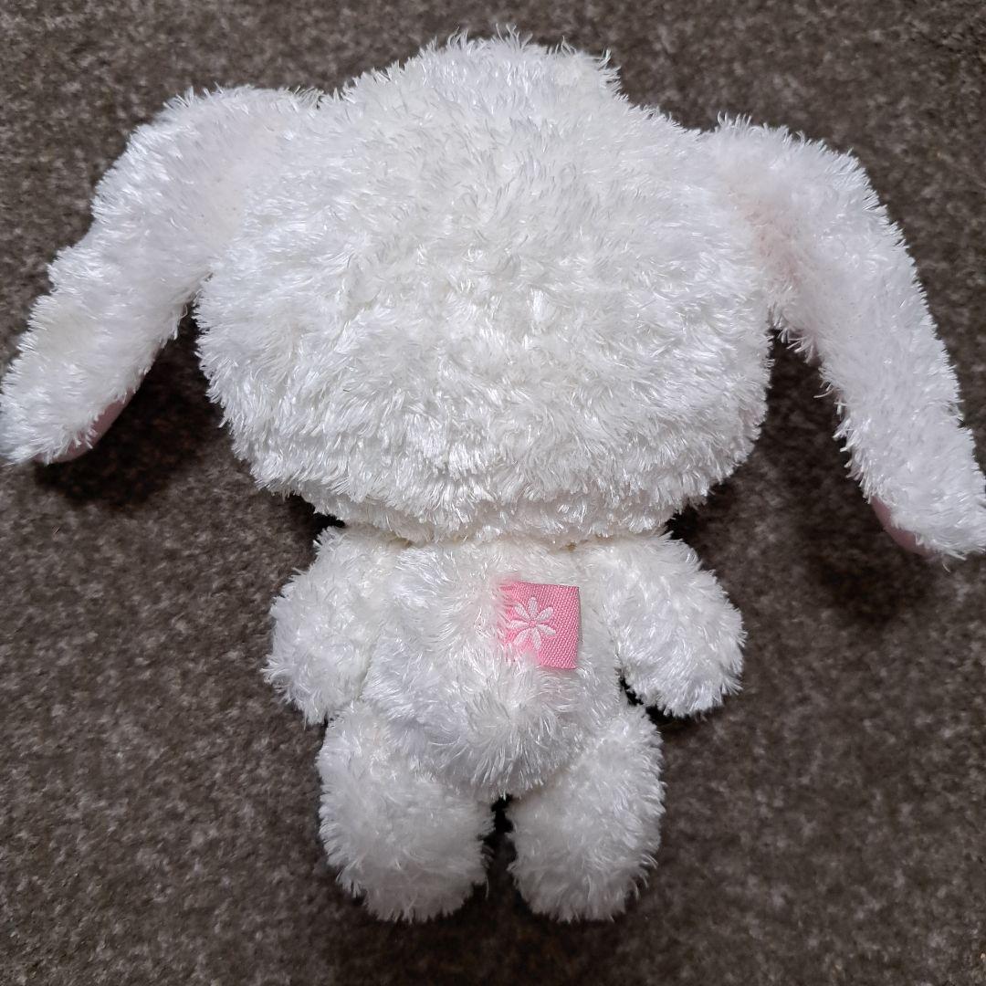 サンリオ シュガーバニーズ ぬいぐるみ　シロウサ 刺繍