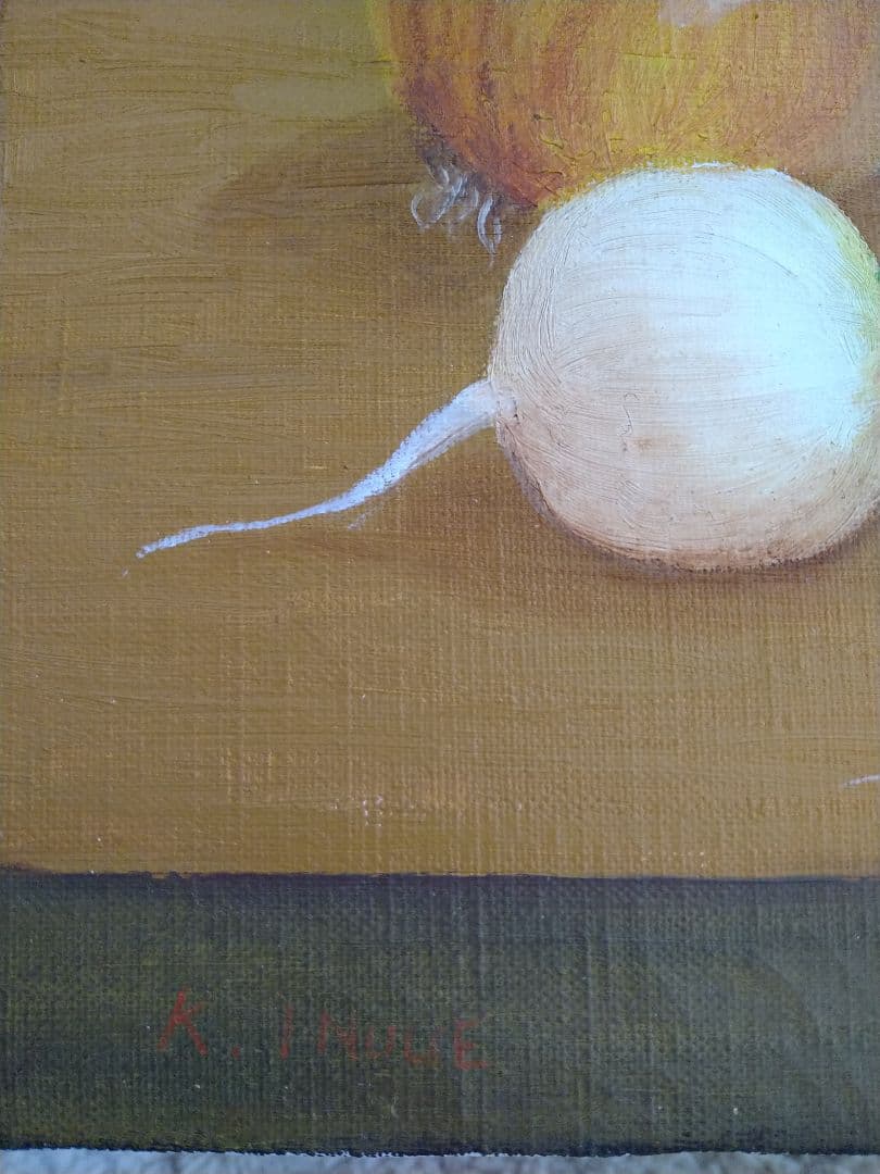 #油絵　#静物画　#絵画　#昭和レトロ