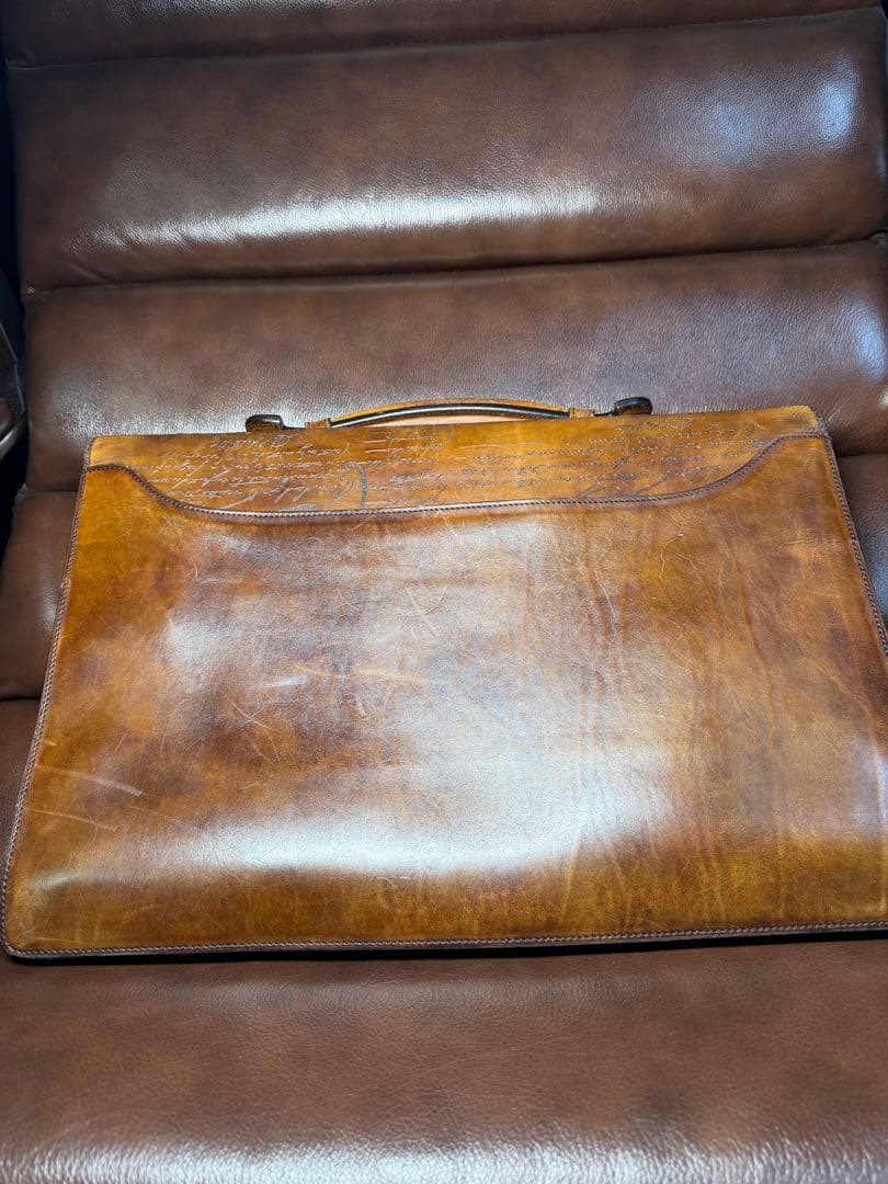 హ*様 ベルルッティ 希少 ビジネスバッグ