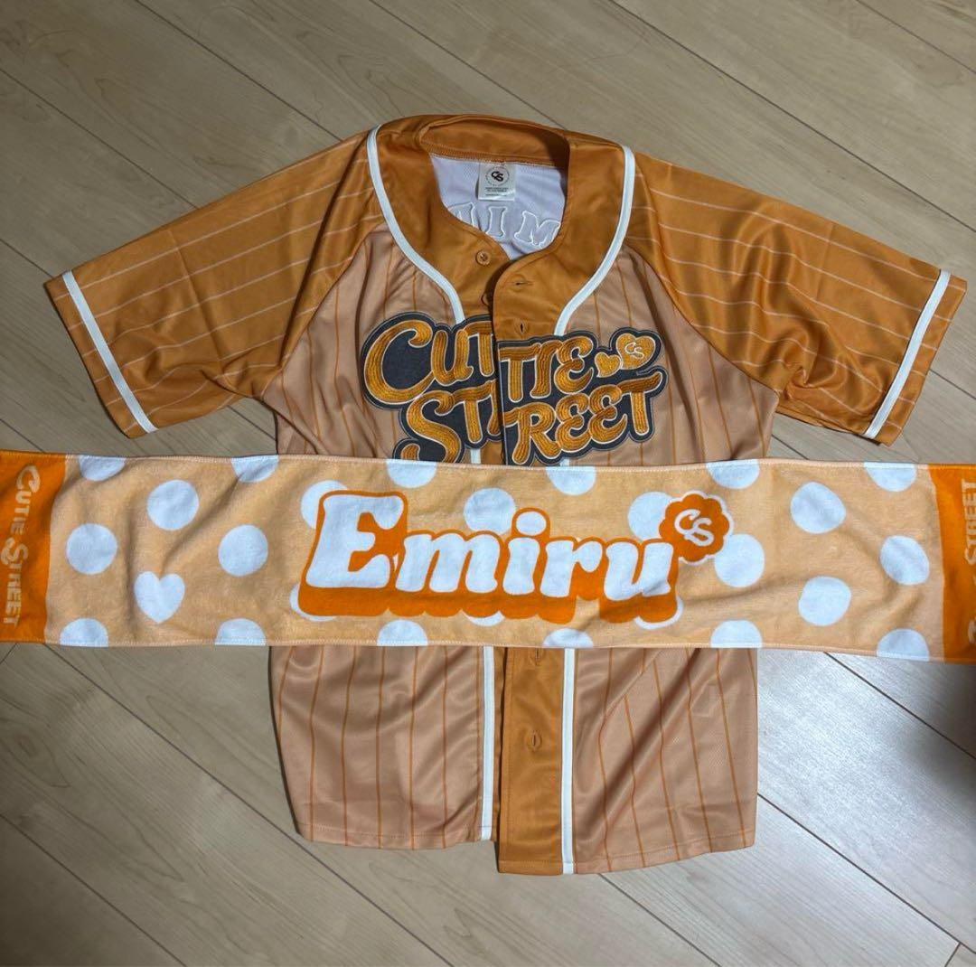 CUTIE STREET きゅーすと 川本笑瑠 ユニフォーム タオル セット CUTIE