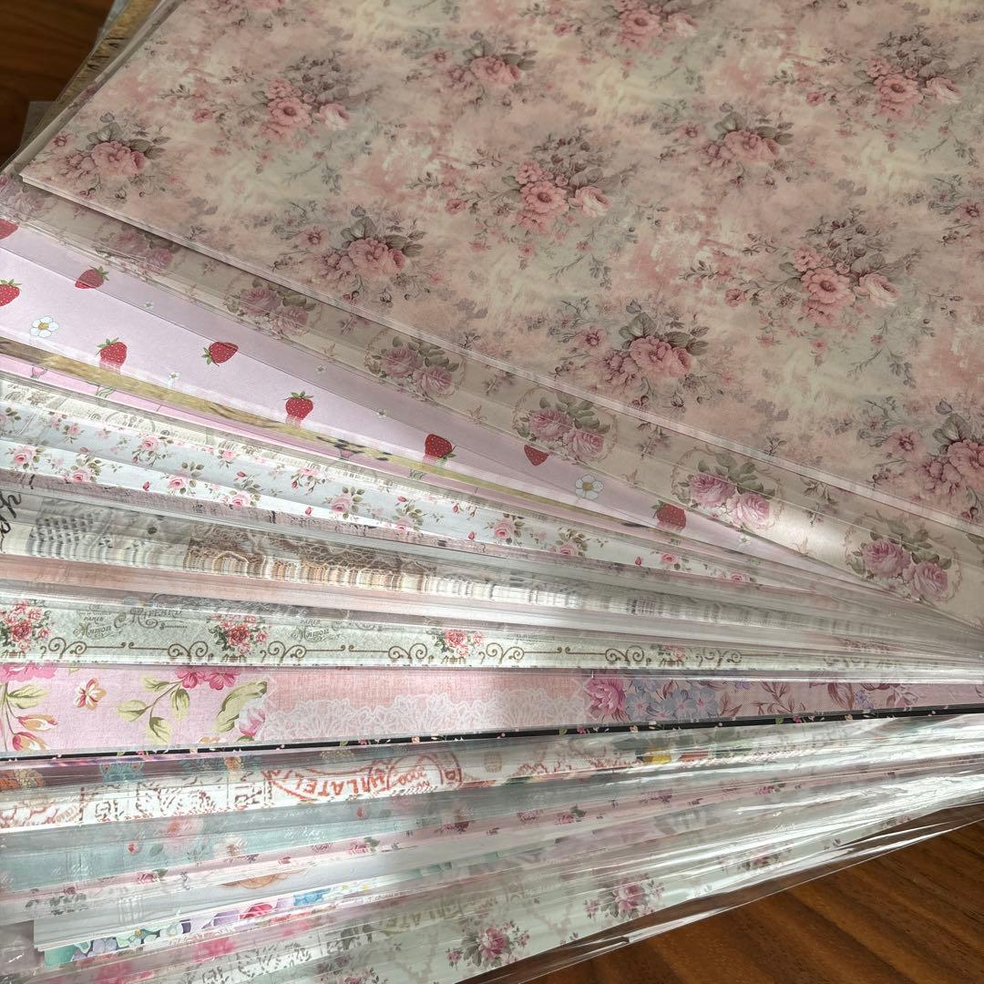 ぽ*ん様 【処分価格】A4デザインペーパー 大量まとめ売り 80サイズ