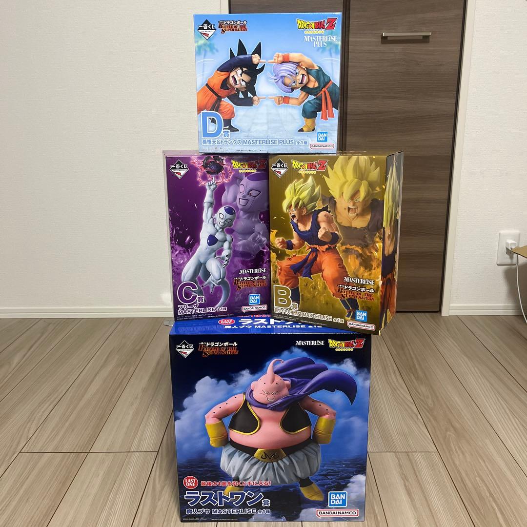 1番くじドラゴンボール B.C.D賞➕ラストワン セット - メルカリ