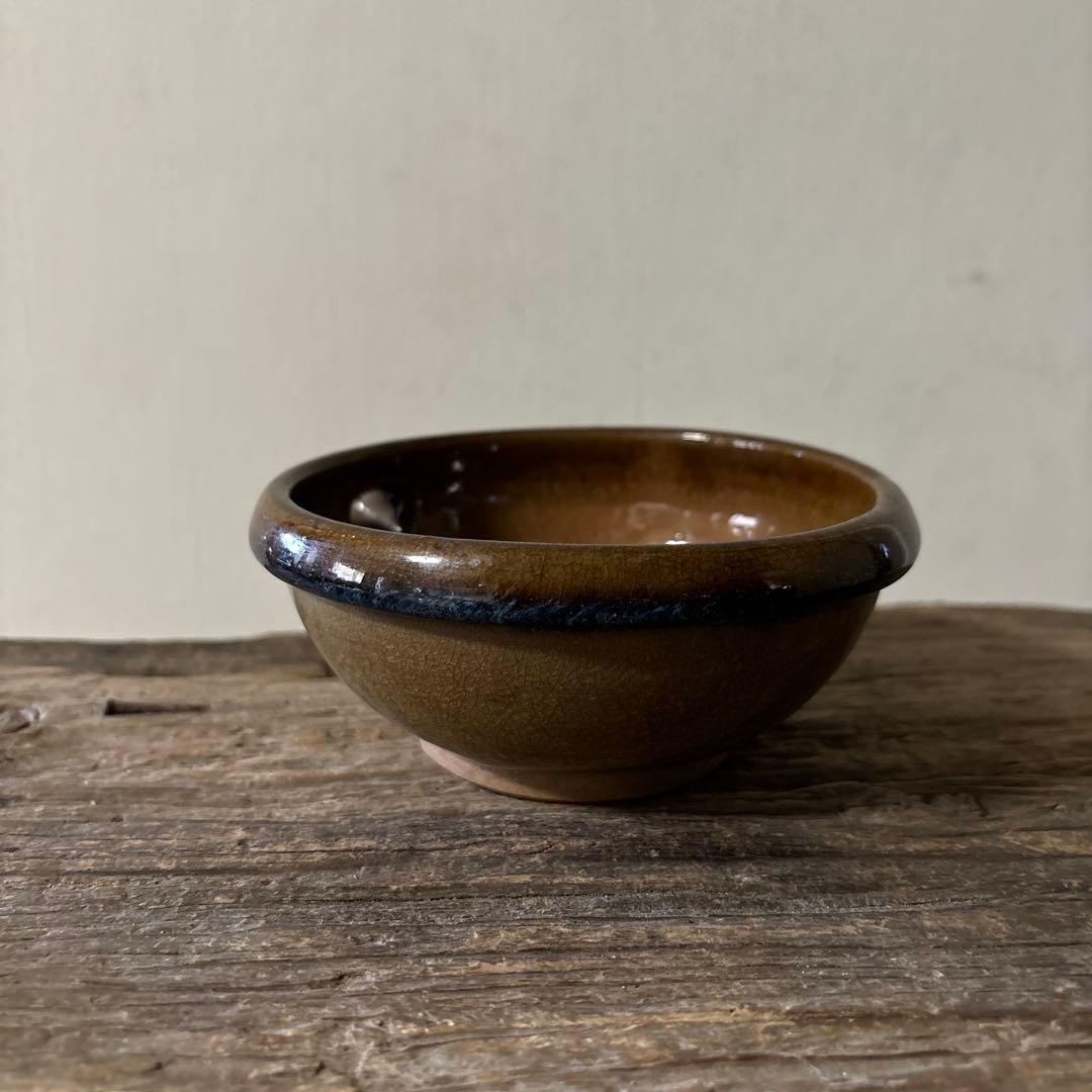 古い小砂焼片口　平清水　酒器　アンティーク　骨董　古民芸　検:白洲正子　李朝