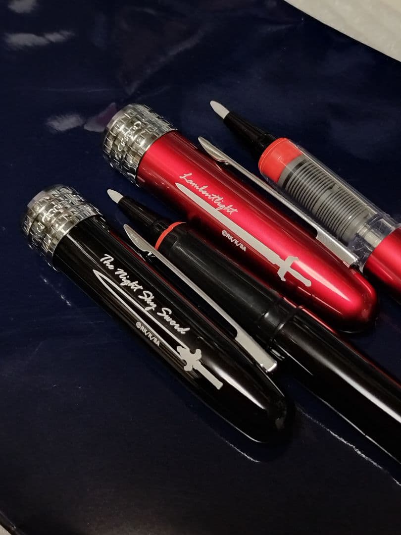 【ソードアートオンライン】採点ペン【新品未使用】限定品廃盤プラチナ製ソフトペン