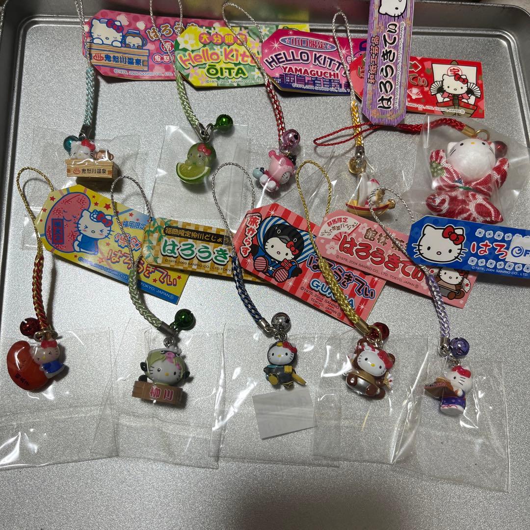 地域限定ハローキティ ストラップ 50個セット