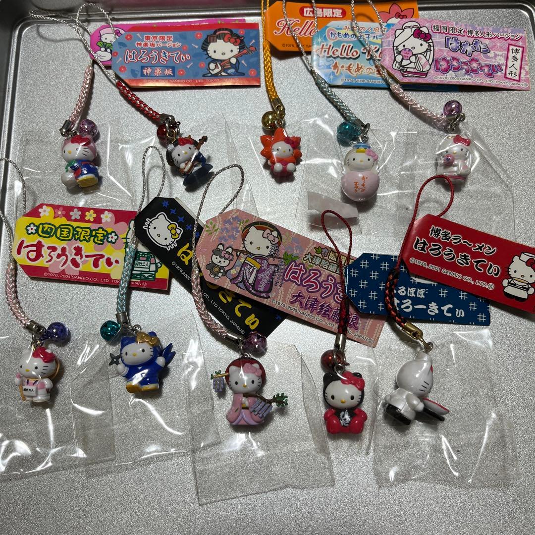 地域限定ハローキティ ストラップ 50個セット