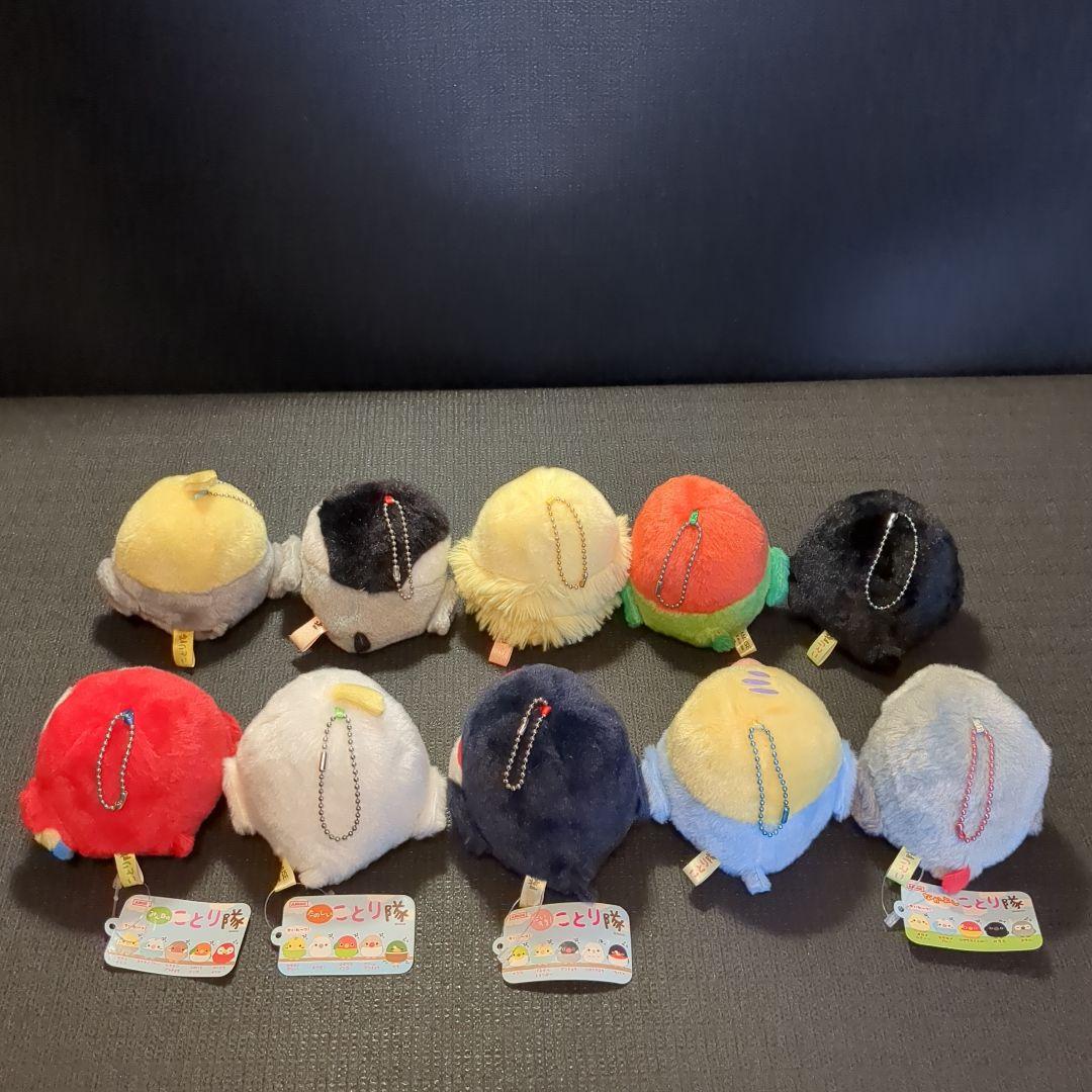 ことり隊　ポシェット、ボールチェーン、ぬいぐるみ　マスコット　34個セット