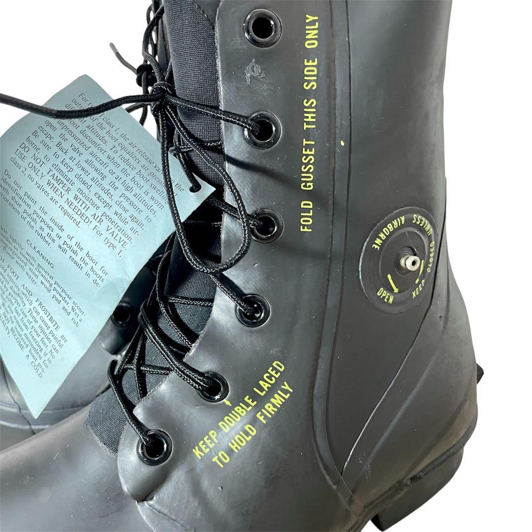 アメリカ軍 ミッキーマウスブーツ バルブ付き 6XW デッドストック