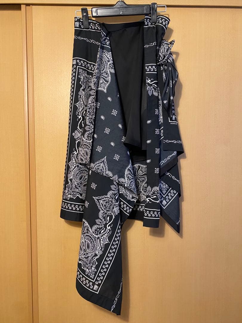sacai ペイズリースカート　サイズ0 ※7月までの出品
