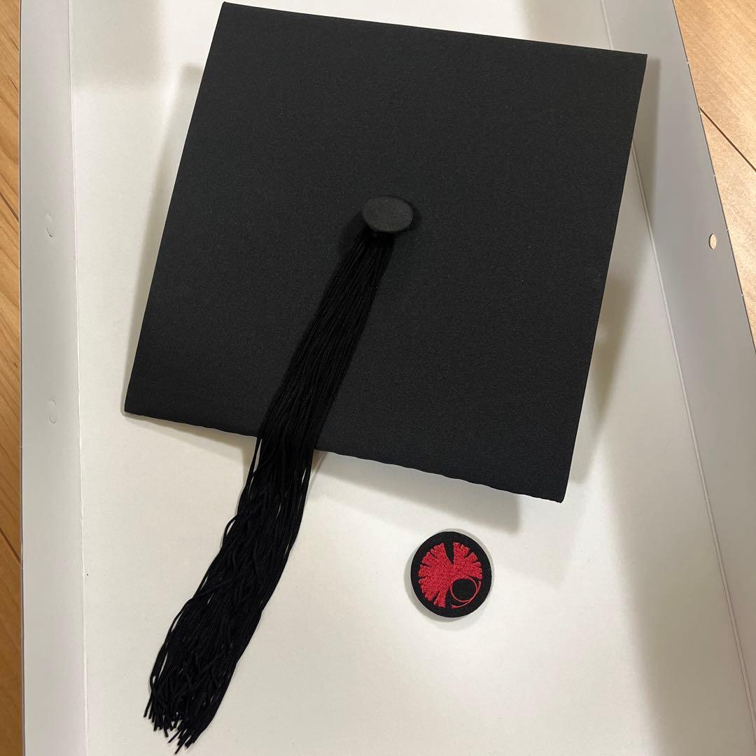 東京大学 アカデミックガウン 法学部バッチ　Lサイズ