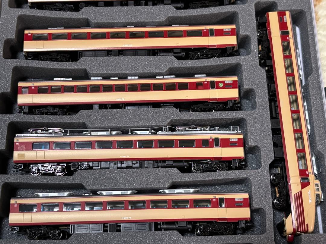 KATO 485系　初期型9両まとめて