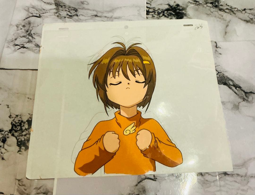 カードキャプターさくら　セル画　さくらちゃん　苺鈴ちゃん　千春ちゃん　3枚セット