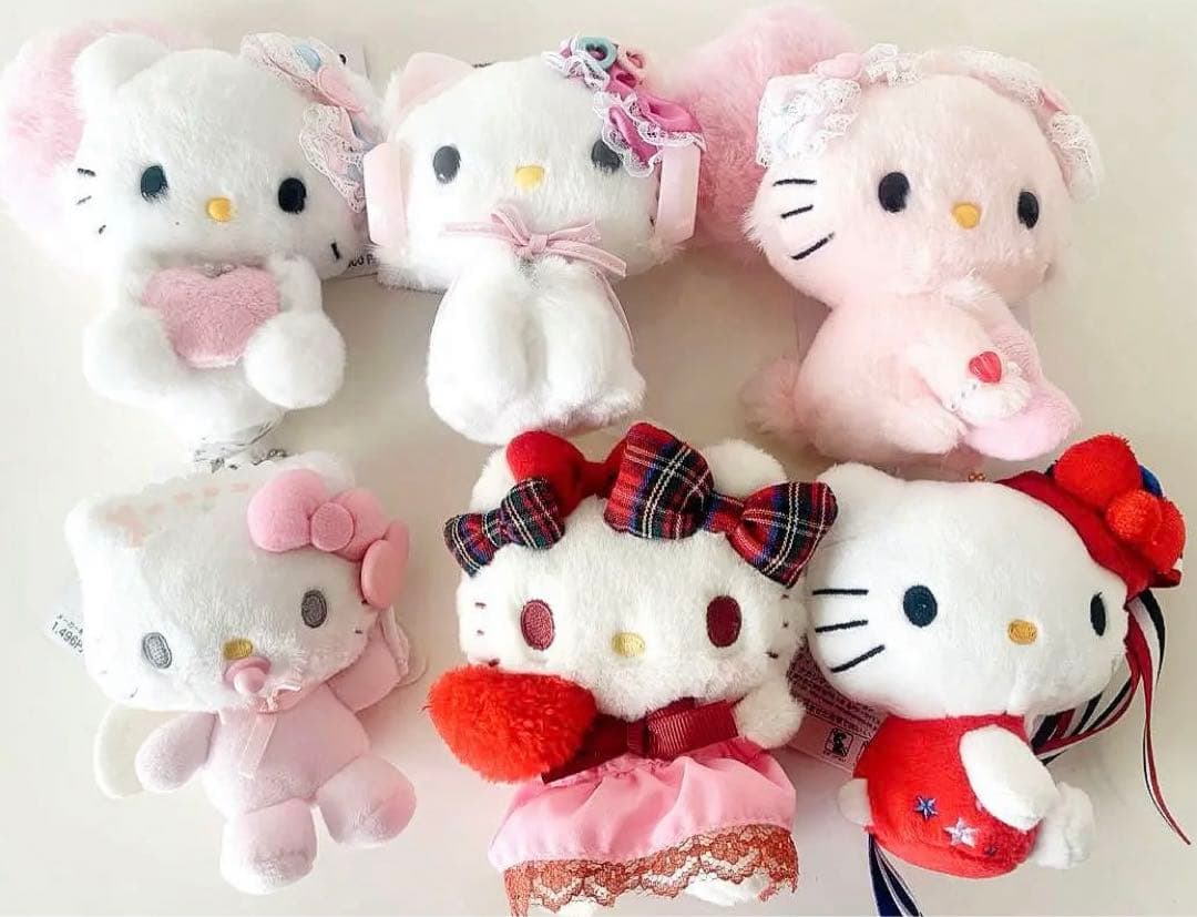 ハローキティ チャーミーキティ　ぬいぐるみ　マスコット