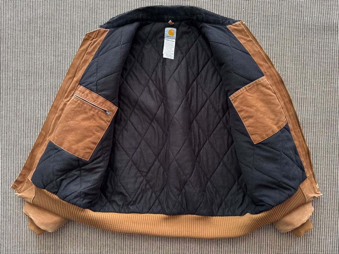 極上フェード 00s Carhartt サンタフェ ジャケット XL 中綿 - メルカリ