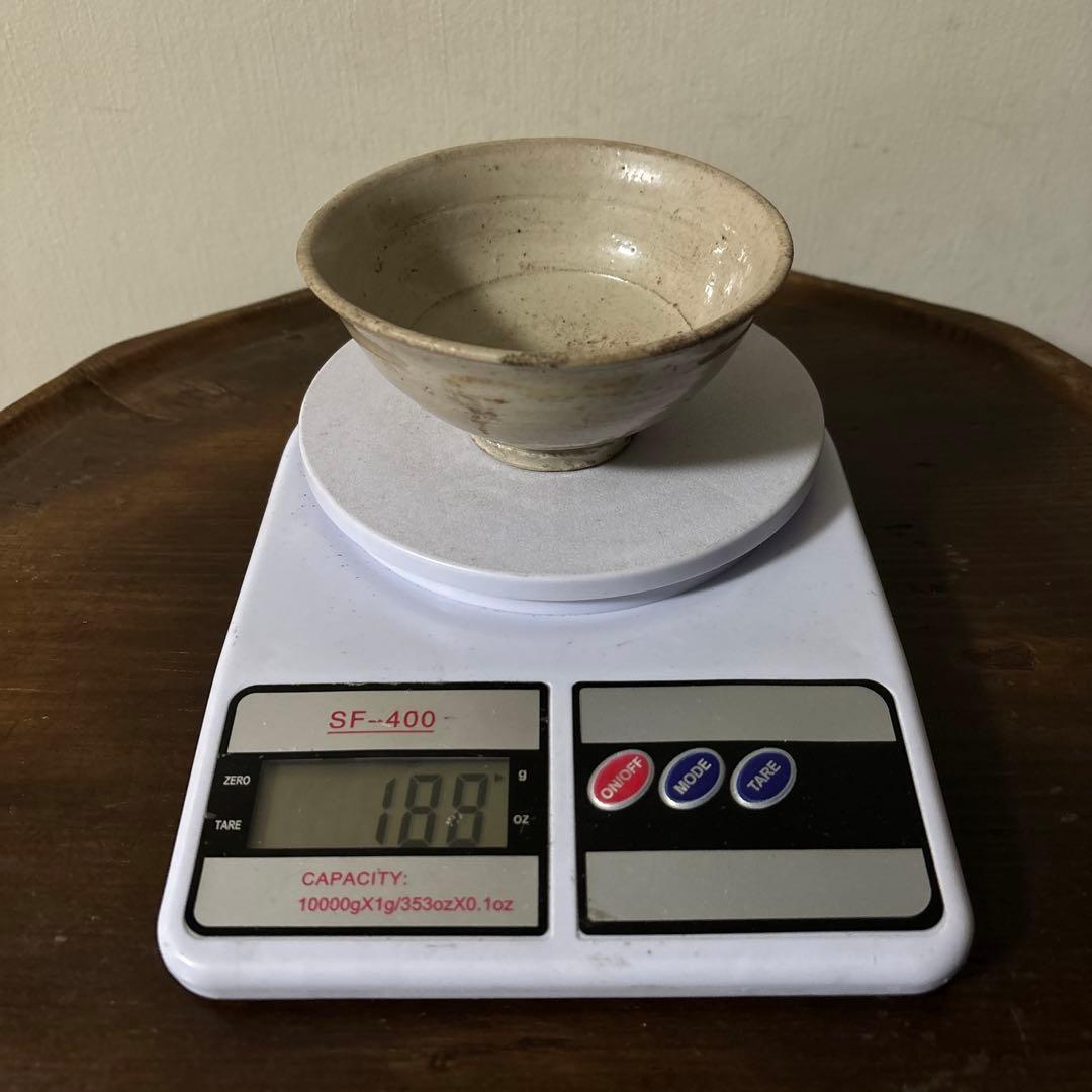 李朝小鉢 堅手 白磁 小服茶碗 大盃 韓国アンティーク 古道具 古民芸