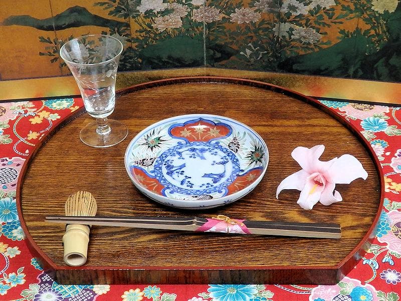 古伊万里 色絵 窓絵 貝の図 4寸皿 5枚 A137AS-CYs - メルカリ